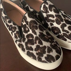 Top shop leopard slide on